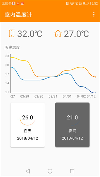 室内温度计截图1