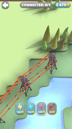 深山搭电线截图3