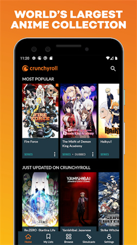 Crunchyroll截图1