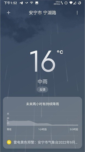 小米天气预报截图1