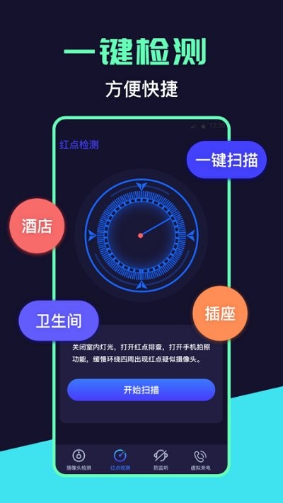 摄像头定位检测截图1