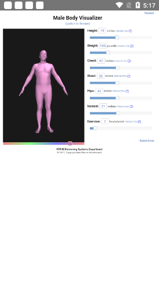 BODY VISUALIZER截图1