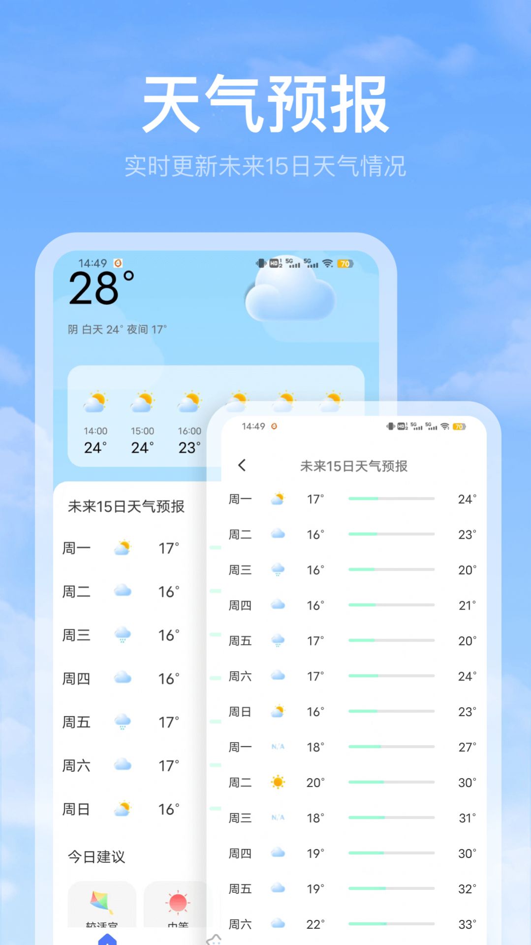 黄历天气雷达截图1