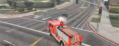 gta5消防车怎么喷水