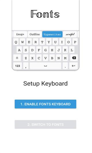 fonts输入法截图1