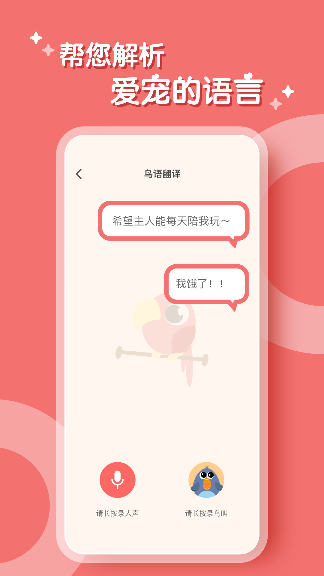 鹦鹉翻译器截图2