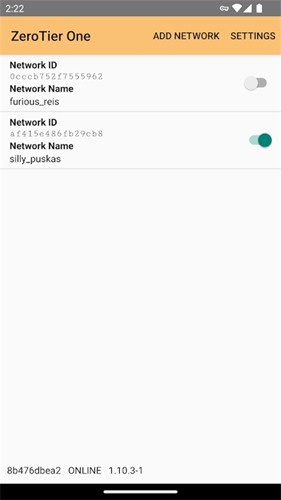 Zerotier One截图3