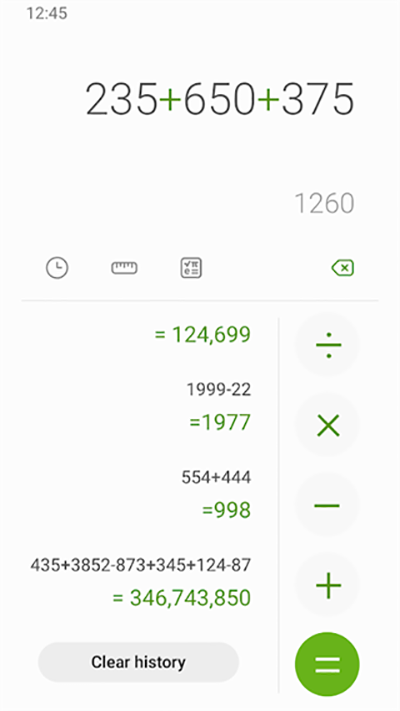 三星计算器截图1