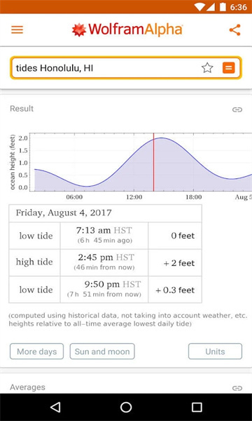 Wolfram Alpha截图2