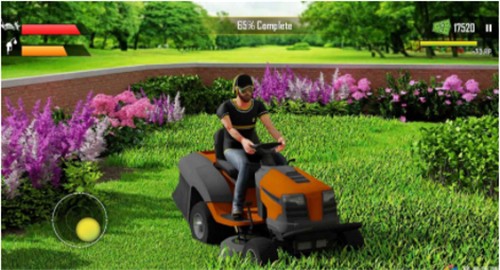 草坪割草机模拟器截图1