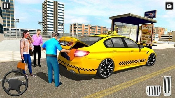 出租车疯狂司机模拟器3D截图1