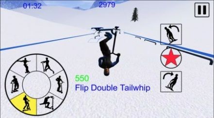 山地自由式雪地滑板车截图3